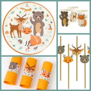 Annikids - Un anniversaire thème forêt 🌲 Pour bien débuter la semaine, on  vous présente aujourd'hui une décoration sur l'un de vos thèmes préférés de  cette année : les animaux de la