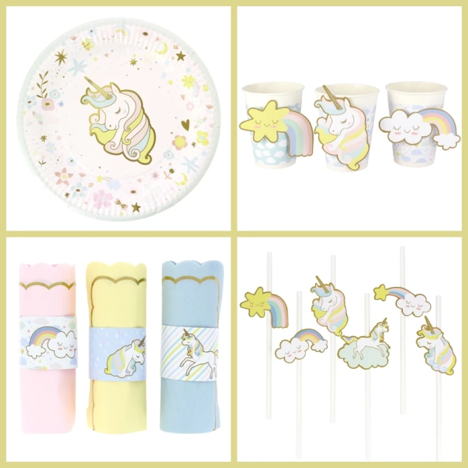 Bo�te � f�te Licorne 
