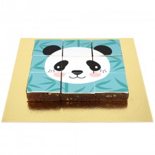 Brownies Puzzle Panda