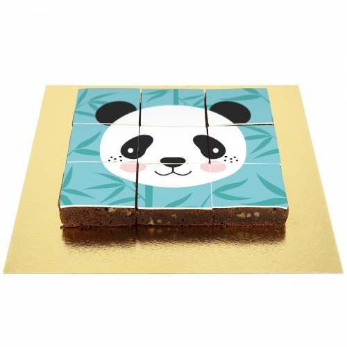 Brownies Puzzle Panda 