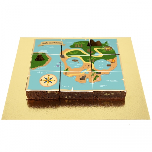 Brownies Puzzle Carte aux Trsors 