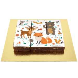 Brownies Puzzle Animaux de la Fort