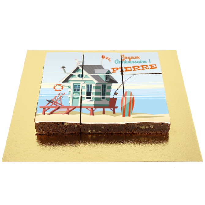 Brownies Puzzle Bord de Mer - Personnalisable 