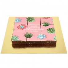 Brownies Puzzle Cactus - Personnalisable