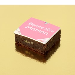 Brownies Fleurs et Coeur - Personnalisable. n1
