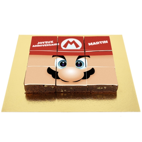 Brownies Mario - Personnalisable 