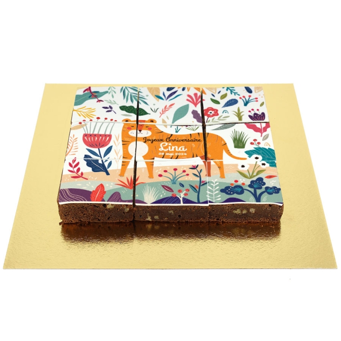 Brownies Ma petite jungle - Personnalisable 