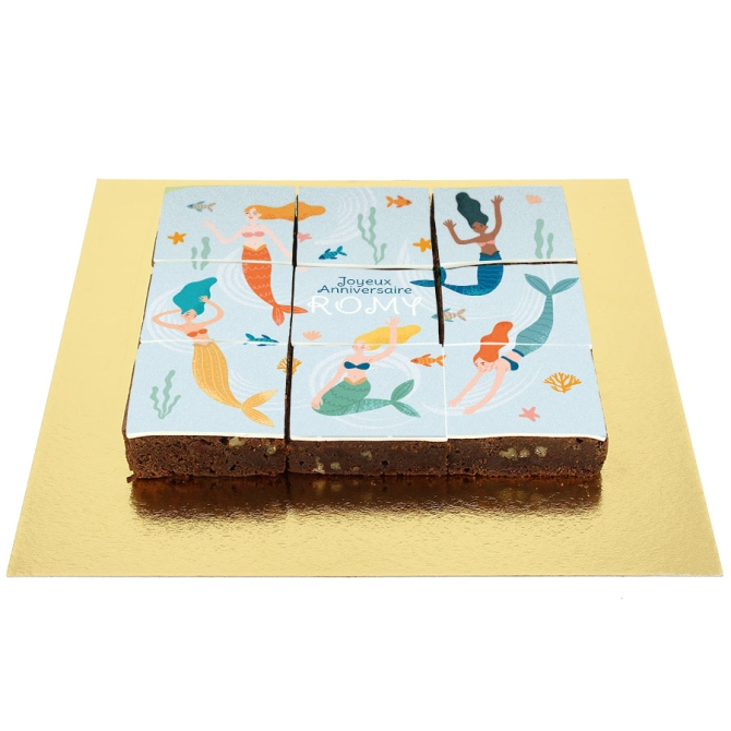 Brownies Sirne Party - Personnalisable 