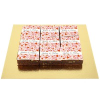 Brownies Coeurs - Personnalisable