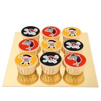 9 Cupcakes Pirate Color Pop - Vanill