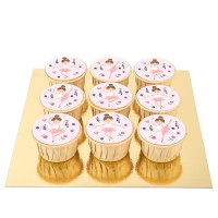 9 Cupcakes Ballerine - Vanill