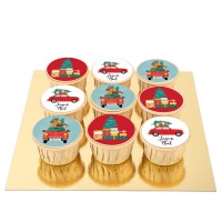 9 Cupcakes Nol Vintage - Vanill