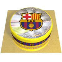 Gteau FC Barcelone -  20 cm