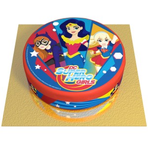 Gâteau Super Hero Girls - Ø 20 cm