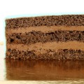 Gâteau Licorne Or - Ø 20 cm Chocolat