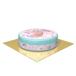 Gâteau Licorne Rainbow - Ø 20 cm. n°1