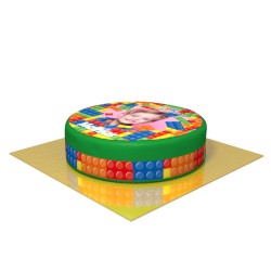 Gâteau Block Party Personnalisable - Ø 20 cm. n°1