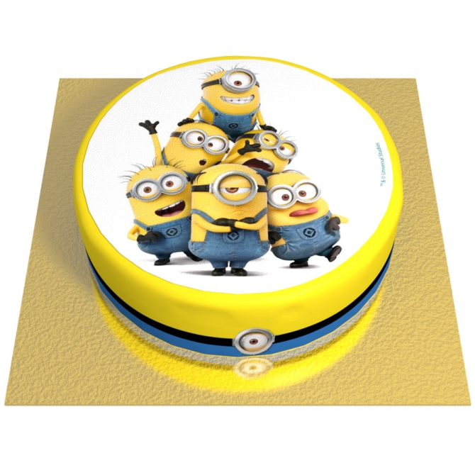 Gteau Minions -  20 cm 