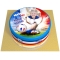 Gteau Allez les Bleus Personnalisable -  20 cm images:#0