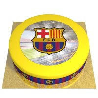 Gteau FC Barcelone -  26 cm