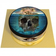 Gâteau Pirate l'Ile Fantôme - Ø 20 cm