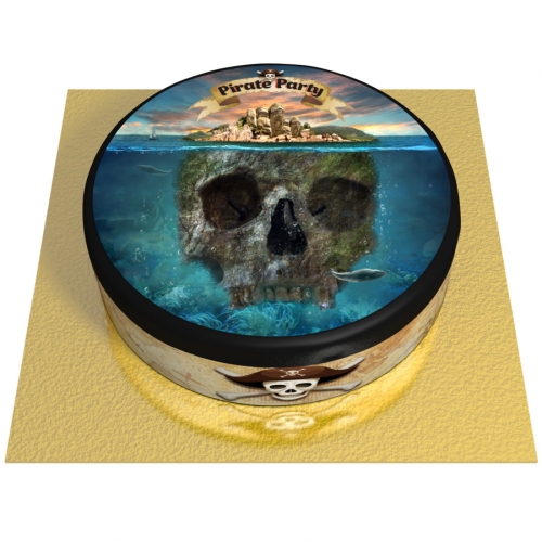 Gteau Pirate l Ile Fantme -  20 cm 