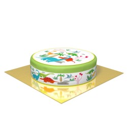 Gteau Dino Colors -  20 cm. n1