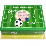 Gteau Foot personnalisable - 26 x 20 cm