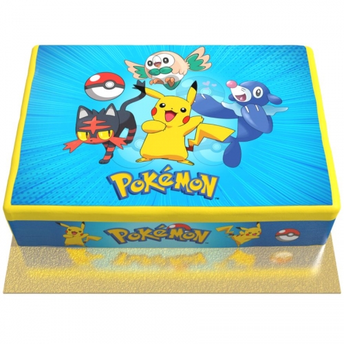 Gâteau Pokémon - 26 x 20 cm 