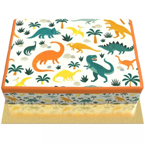Gâteau Dinosaures - 26 x 20 cm 