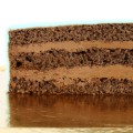 Gteau Sirne personnalisable -  20 cm Chocolat