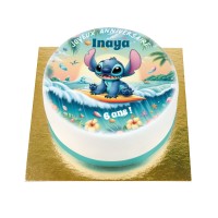 BuenoCake Stitch Hawa personnalisable -  14 cm