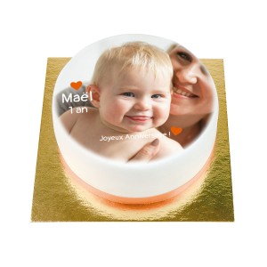 BuenoCake Photo personnalisable -  14 cm