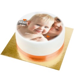 BuenoCake Photo personnalisable -  14 cm. n4