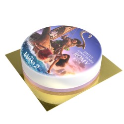 Gteau Vaiana personnalisable -  20 cm. n1