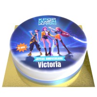 Gteau KPop Demon Hunters personnalisable -  20 cm