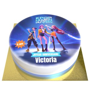 Gteau KPop Demon Hunters personnalisable -  20 cm