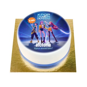 BuenoCake Kpop Demon Hunters - personnalisable - Ø 14 cm