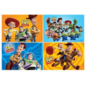 4 Puzzles Toy Story 3 