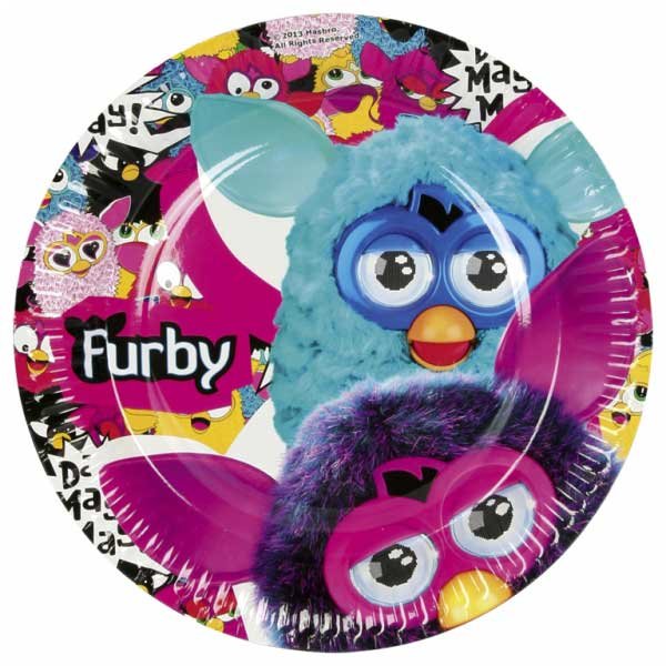 8 Assiettes Furby 