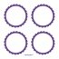 5 Planches d'tiquettes Violet