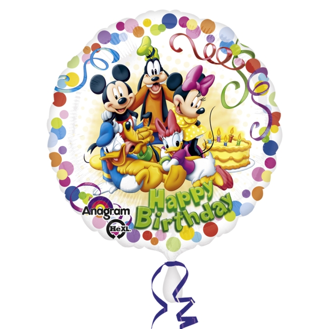 Ballon Hlium Mickey et ses amis 
