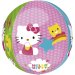 Ballon orbz Gonflé à l Hélium Hello Kitty. n°1