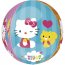 Ballon Orbz Mylar - Hello Kitty