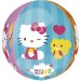 Ballon orbz Gonflé à l Hélium Hello Kitty. n°4