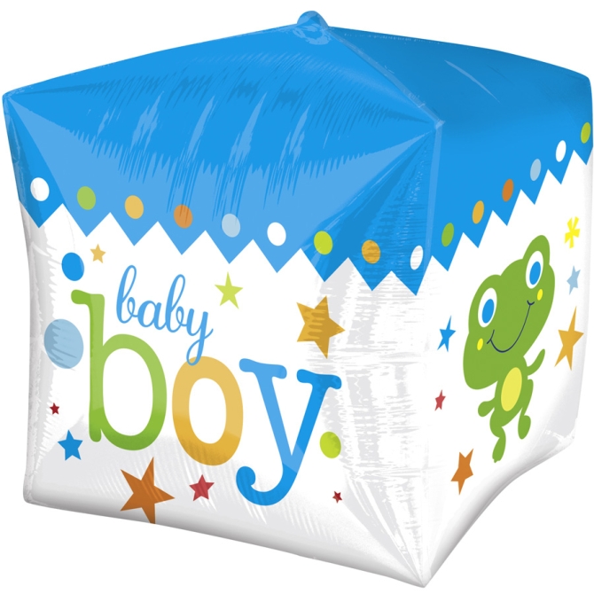 Ballon Mylar Cube Sweet Baby Boy 