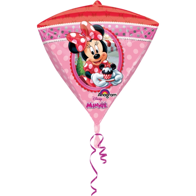 Ballon Gonfl  l Hlium Minnie Diamant 