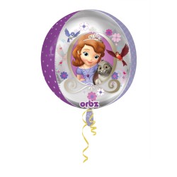 Ballon Orbz Gonfl  l Hlium Princesse Sofia. n2
