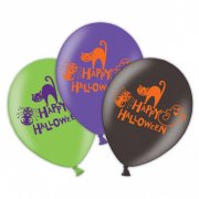 6 Ballons Happy Halloween