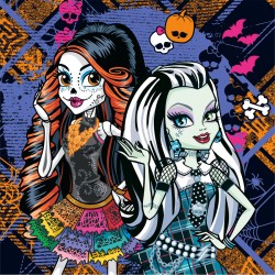 16 Serviettes Monster High Halloween. n1